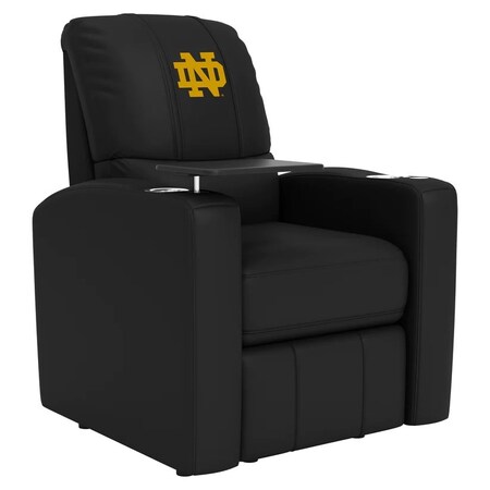 Dreamseat Stealth Power Plus Recliner with Notre Dame Primary Logo XZ520823901CDSMHTUSBBLK-PSCOL13820